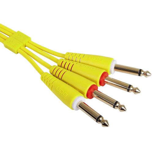 Аудиокабель UDG Set Jack-Jack Yellow 1,5m (U97002YL)